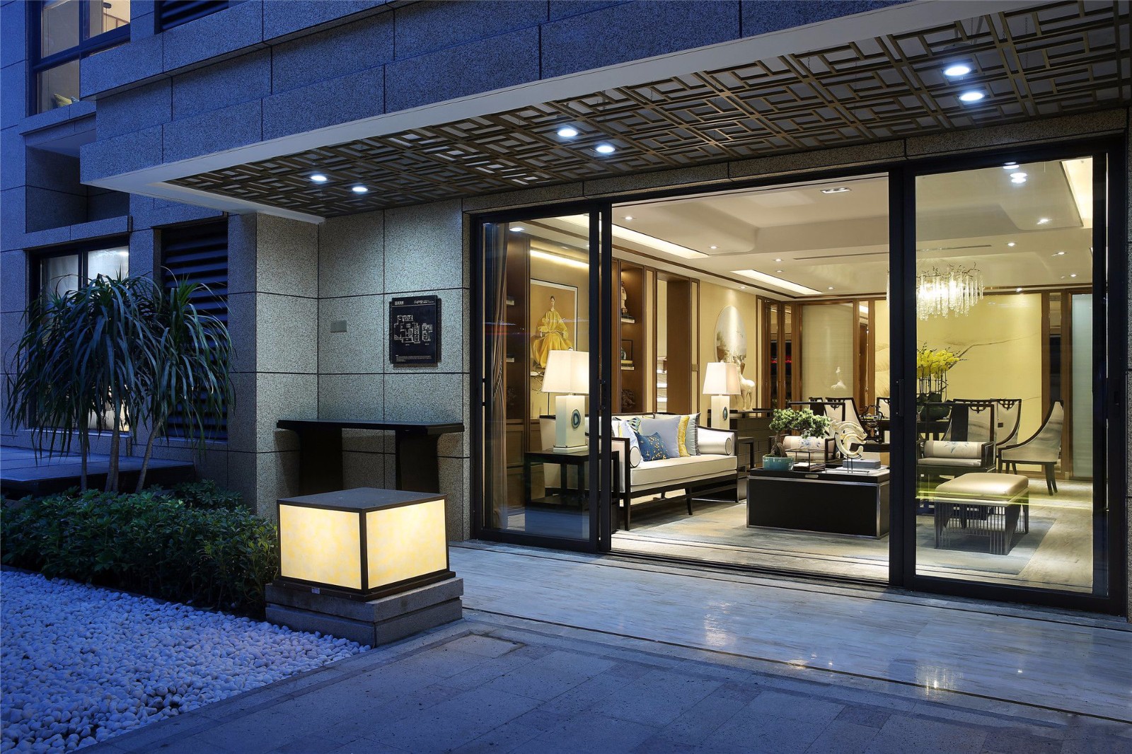 莆田正荣府样板房中式叠排户型-1