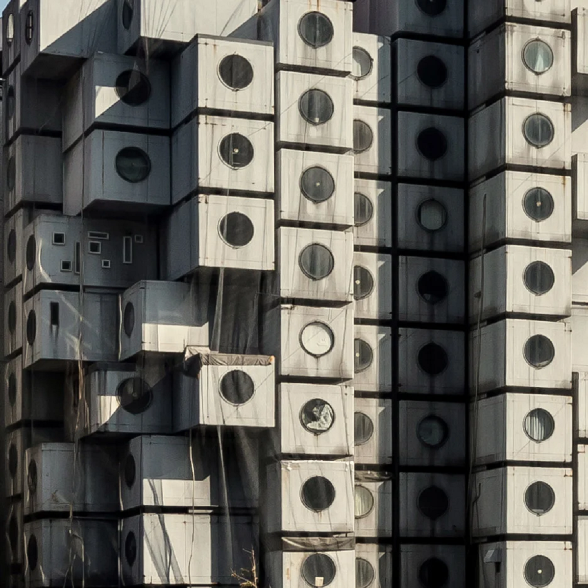 东京 Nakagin Capsule 胶囊塔 | 新陈代谢派建筑的标志-10