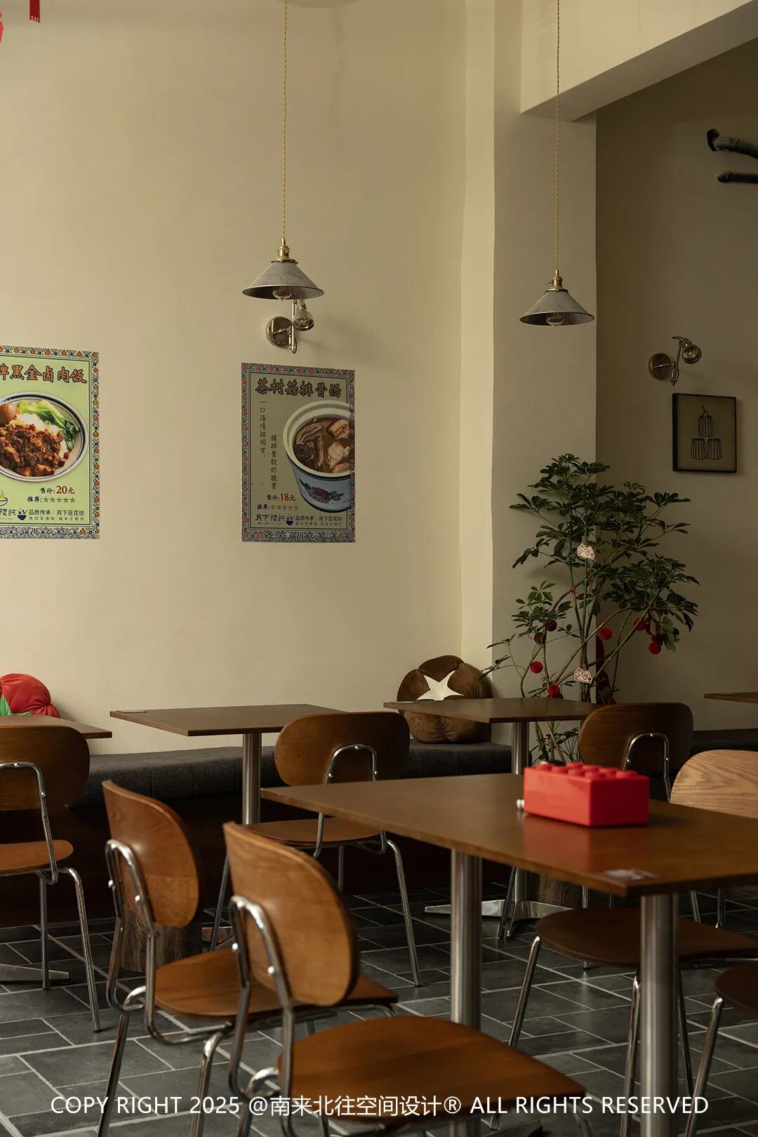 月下馄饨中式融合小馆丨中国常州丨南来北往空间设计-21