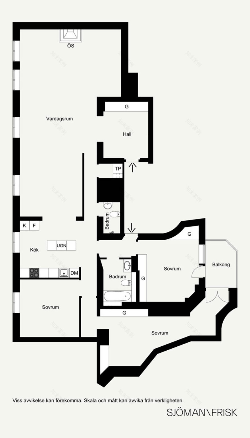 斯德哥尔摩精致简约公寓-31