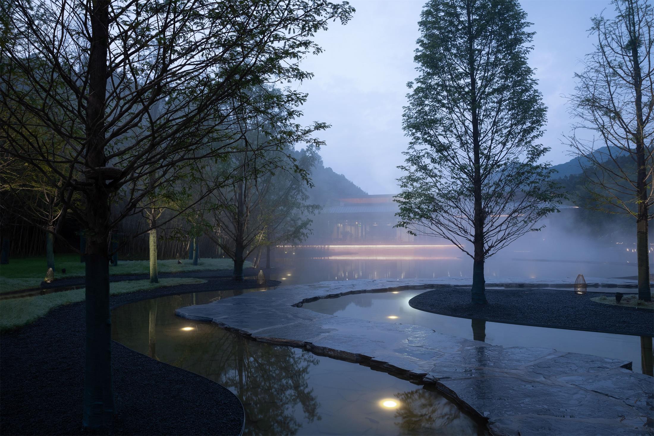 九华霄云谷售楼处景观-14