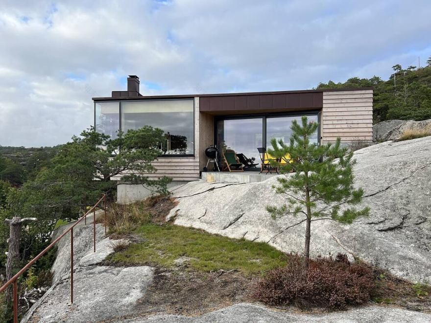 Cabin Herfell 现代夏日小屋丨挪威丨Pushak-1