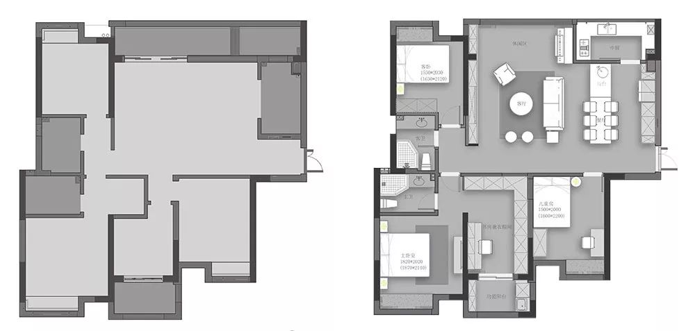 御湖仕家「空白格」 | 现代简约,开放式布局,餐厨一体-28