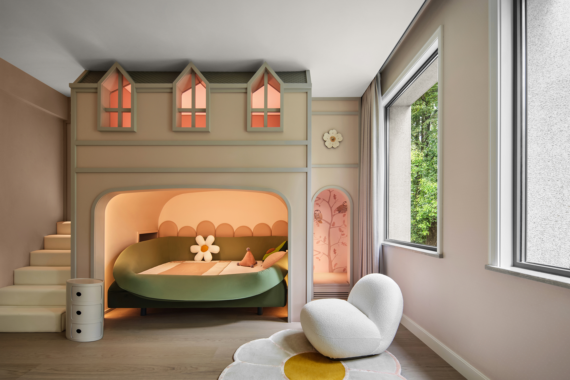 四川成都·锦官新城1000㎡ 森系自然住宅设计丨中国成都丨STUDIO.Y室内设计事务所-94