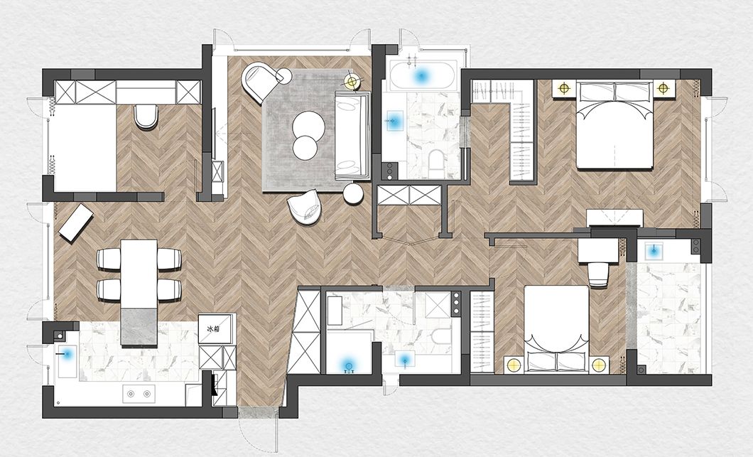 杭州力设计 | 温馨家居的艺术探索-6