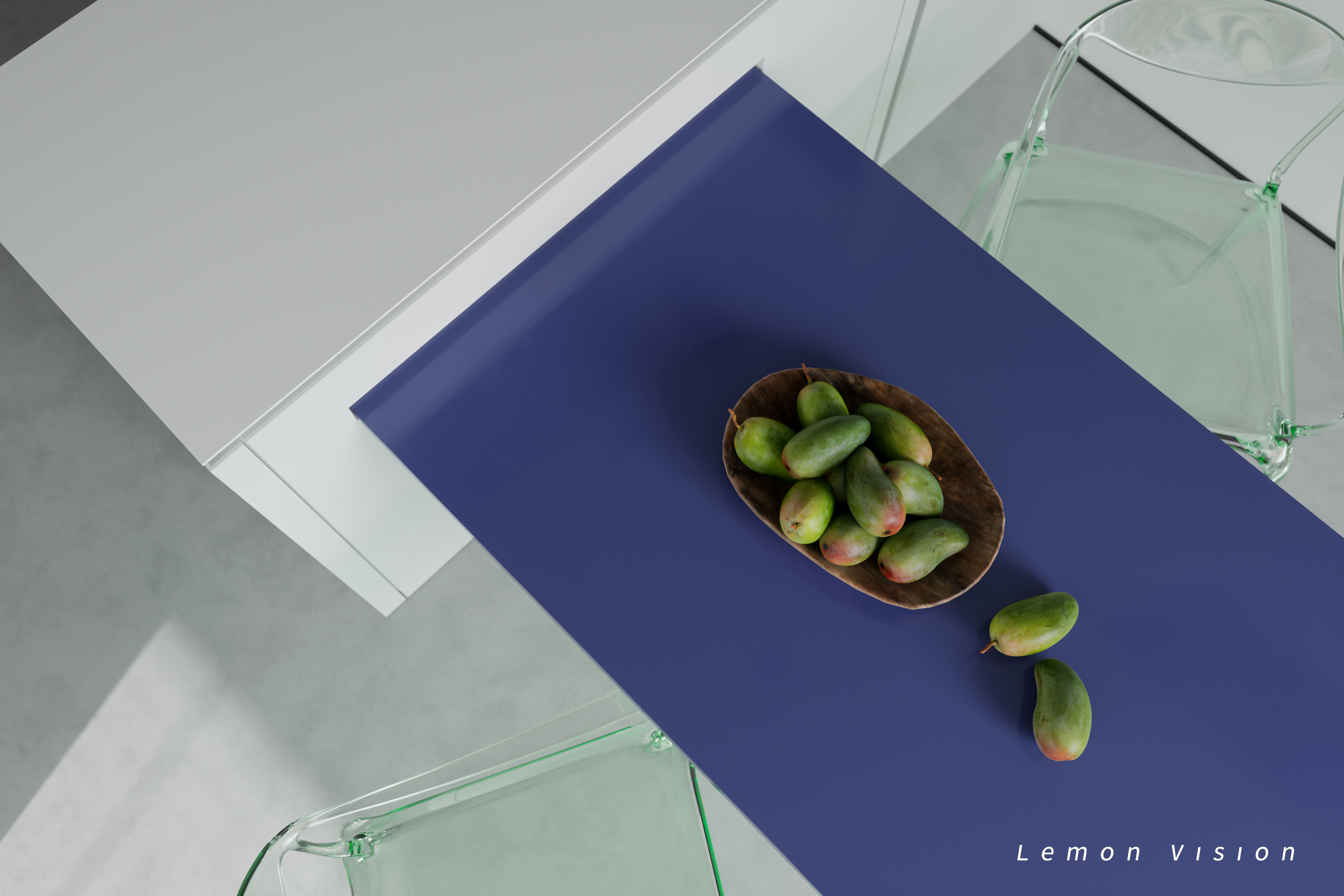 极简渲染，克莱因蓝-10