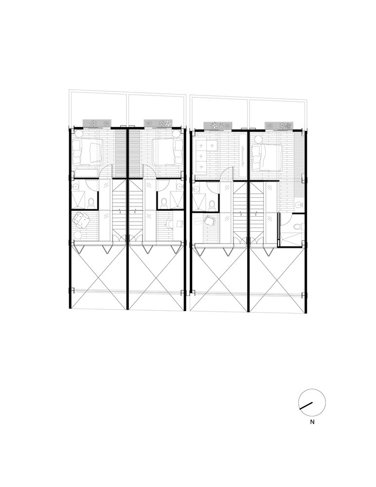墨西哥城中心区联排住宅设计-35