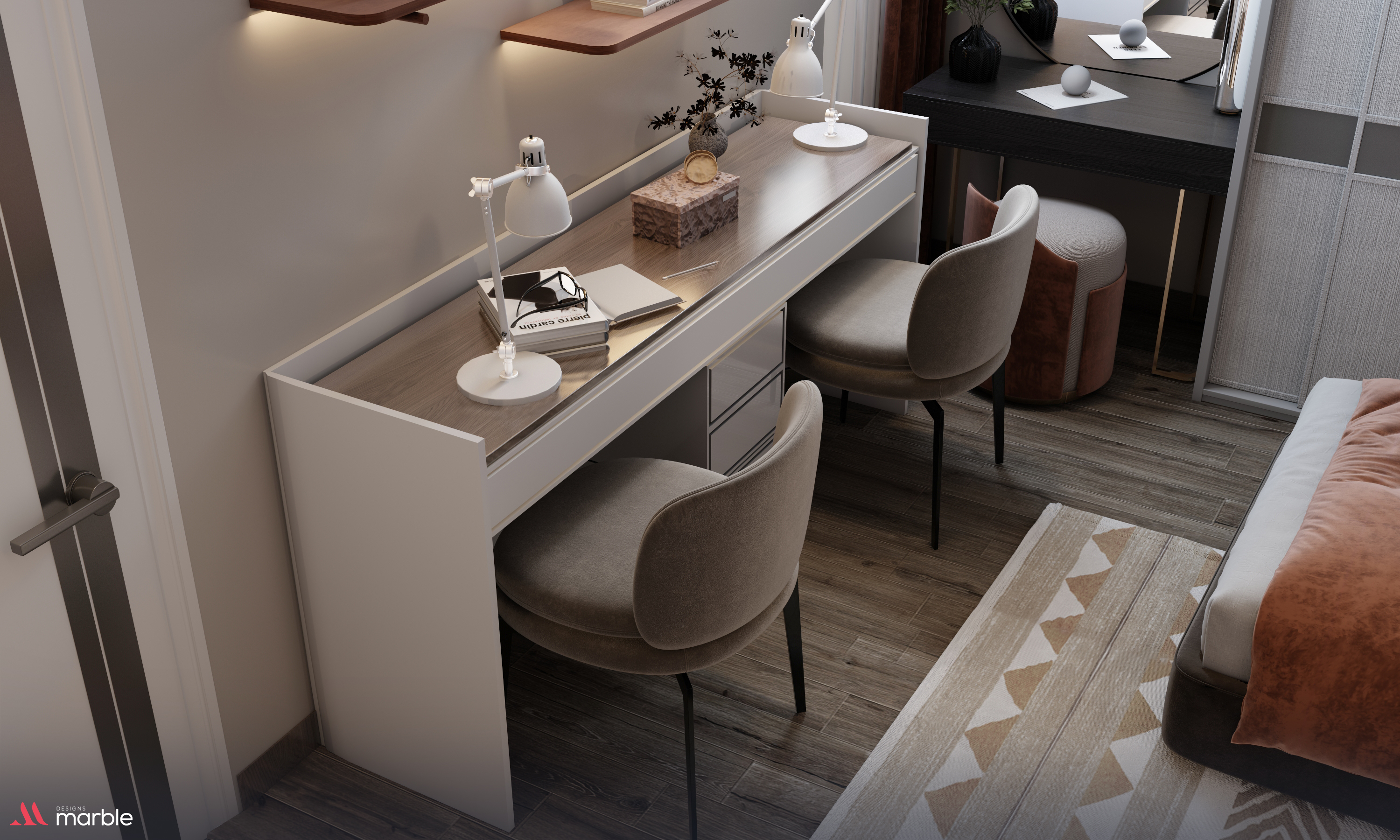 女孩卧室丨埃及开罗丨Rana Hamdy-13