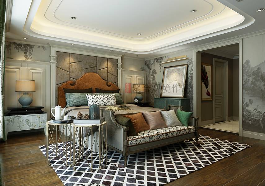 新源燕府灰绿色空间设计，打造精致和谐生活美学-11