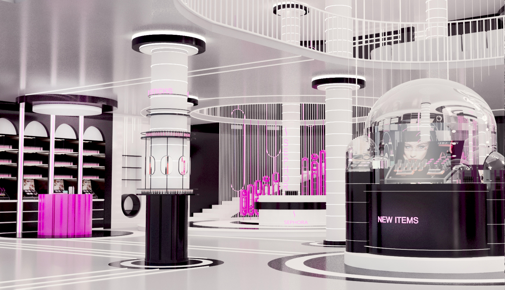 SEPHORA 零售店室内设计项目-13