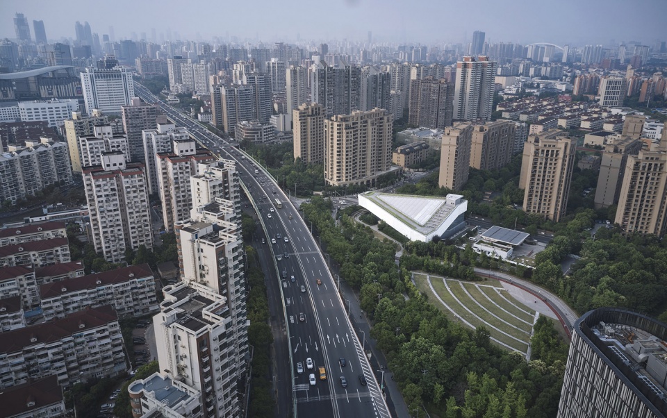 绿谷艺术中心 | 桁架环中的公共艺术舞台-3