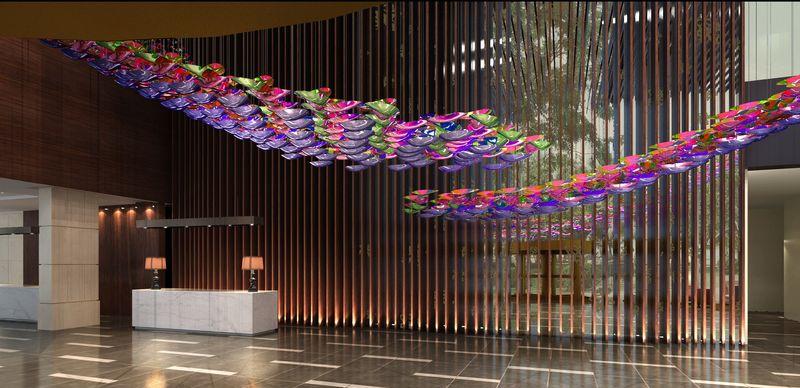 赣州格兰云天国际大酒店 · 大堂设计-3