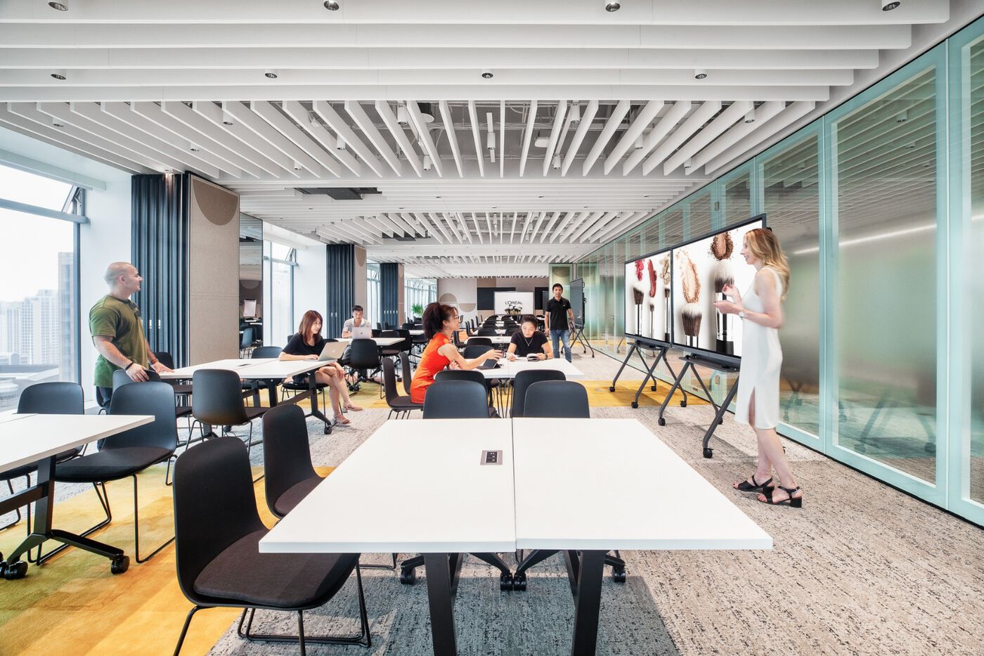 上海欧莱雅（L'Oréal）办公空间丨中国上海丨Space Matrix-13