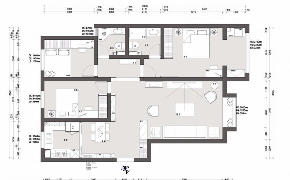 云上华尔兹-- 现代简约家居设计-0