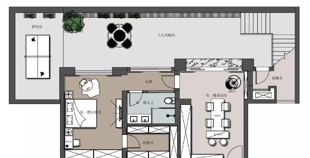 轻奢改造,八角玄关、开放式厨房打造现代宜居空间-6