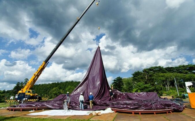 “Nova Arka”（“新方舟”）移动音乐厅丨Arata Isozaki（矶崎新）,Anish Kapoor-13