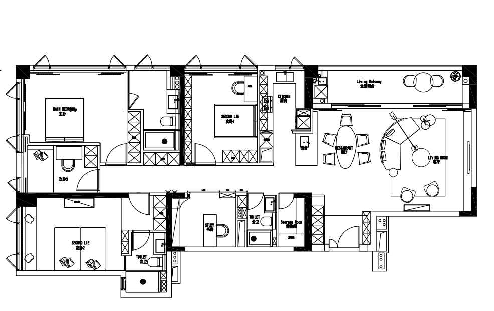 双玺时光道 · 205㎡山海之间的简约栖心之所丨中国深圳丨MAZZON 玛森-62
