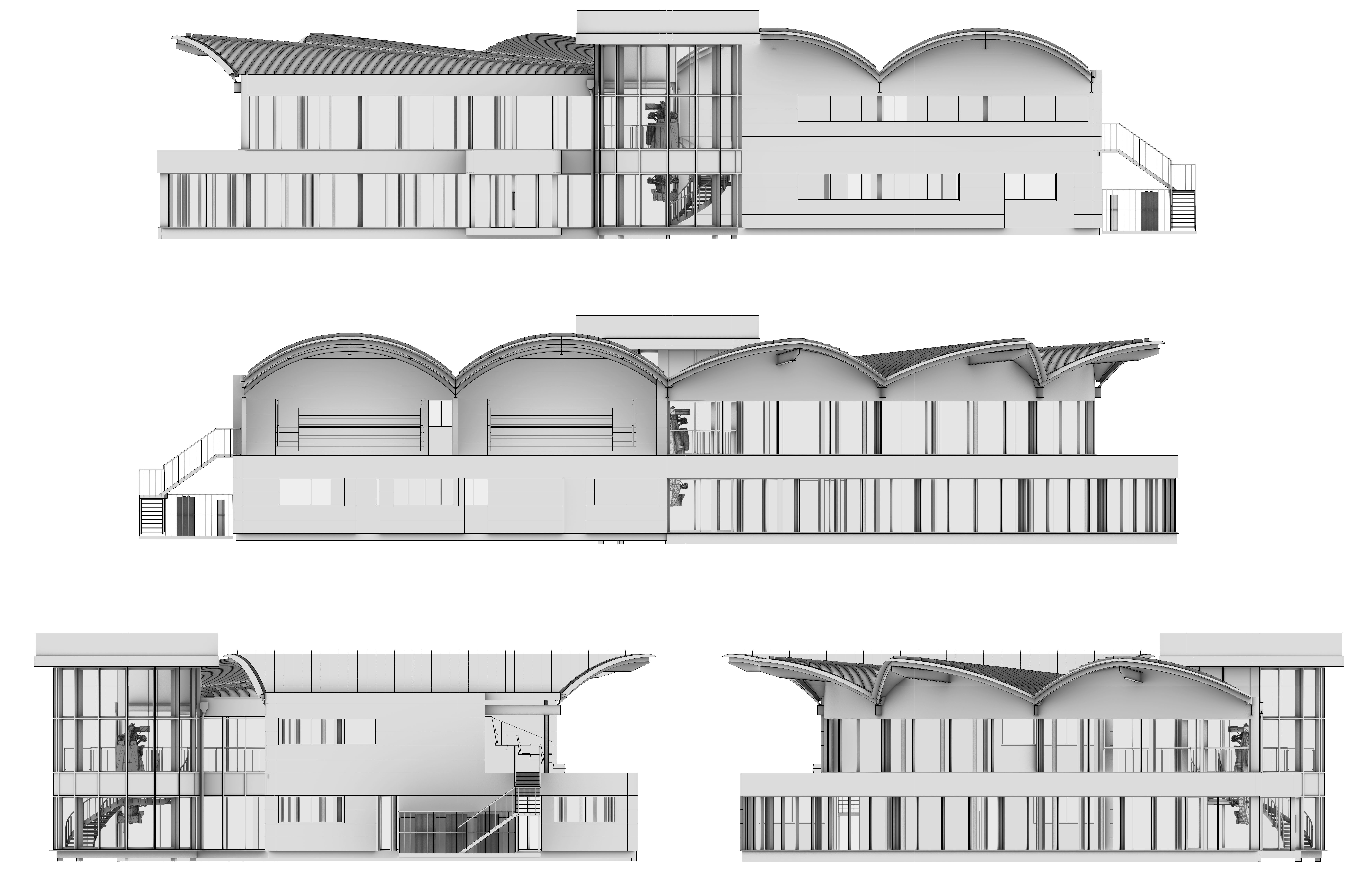 赛道之畔的炫酷“汽车秀”丨Chapman Partnership Architects-27