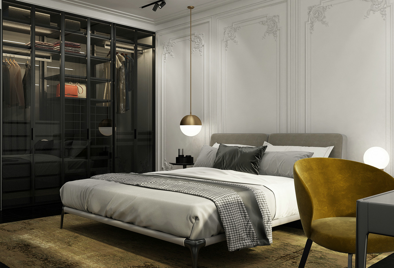 简约温馨的现代生活空间-7