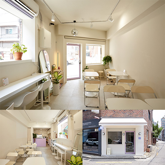 简约白色咖啡厅 | 8 平米的小空间，大设计-1