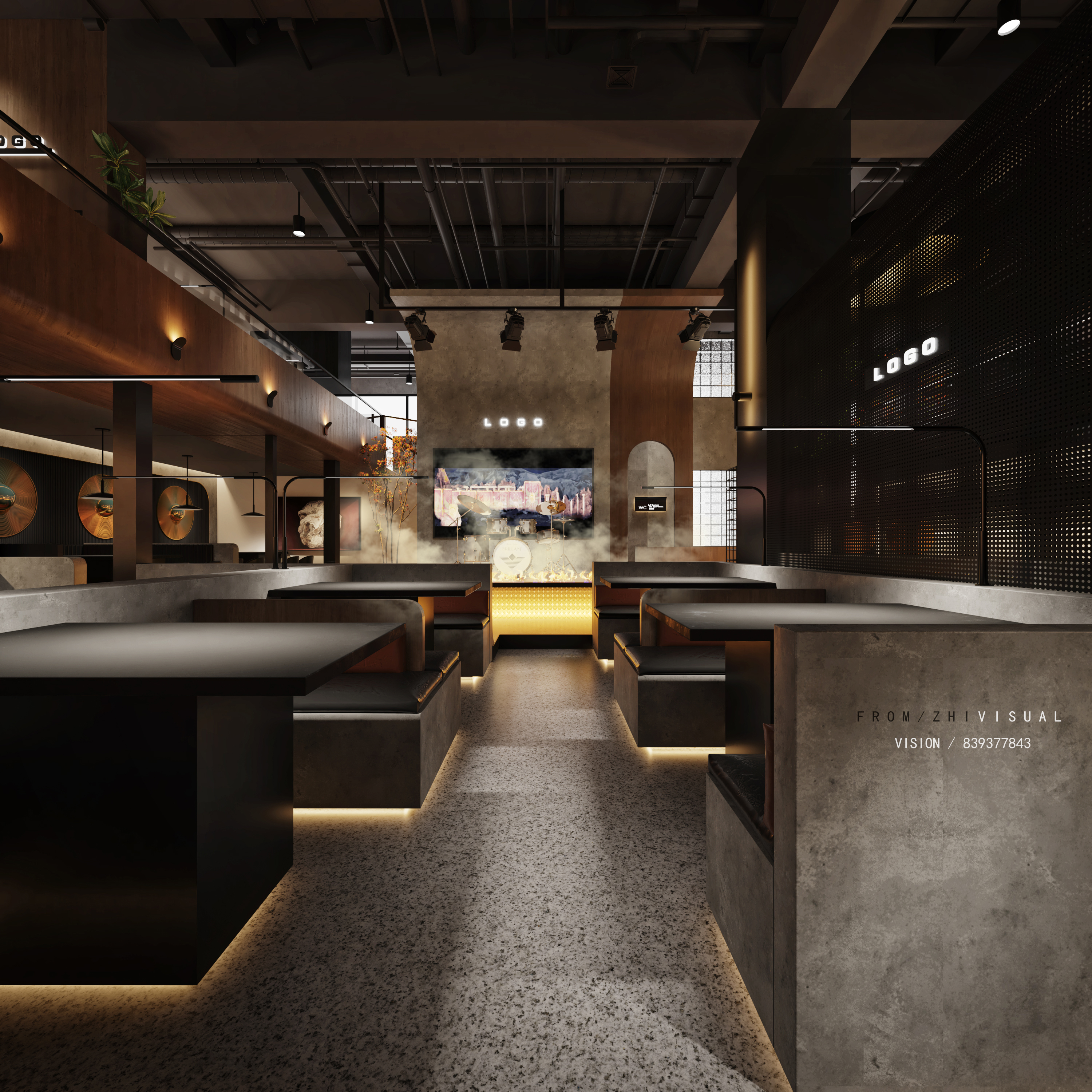 3DMAX2019 VR PSCC 打造惊艳餐饮空间-7