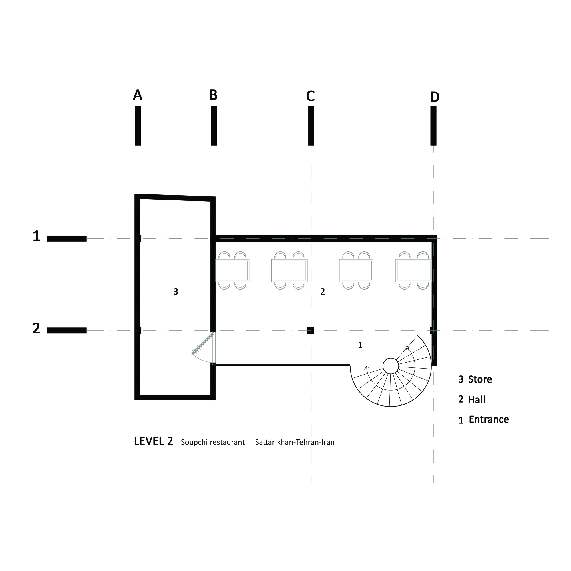 Soup Chi 餐厅丨伊朗德黑兰丨HOM 设计施工公司-25