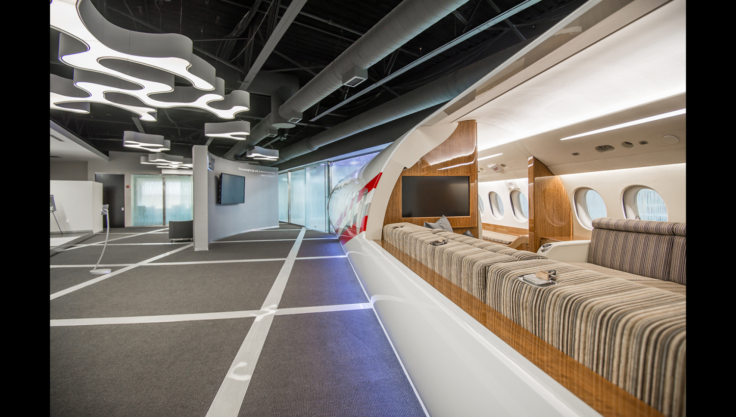 翱翔之翼 · 达索猎鹰北美总部展示厅-22