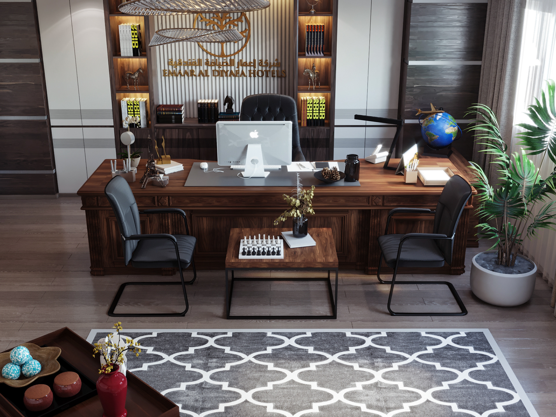 酒店办公室丨Aya Ahmed-7