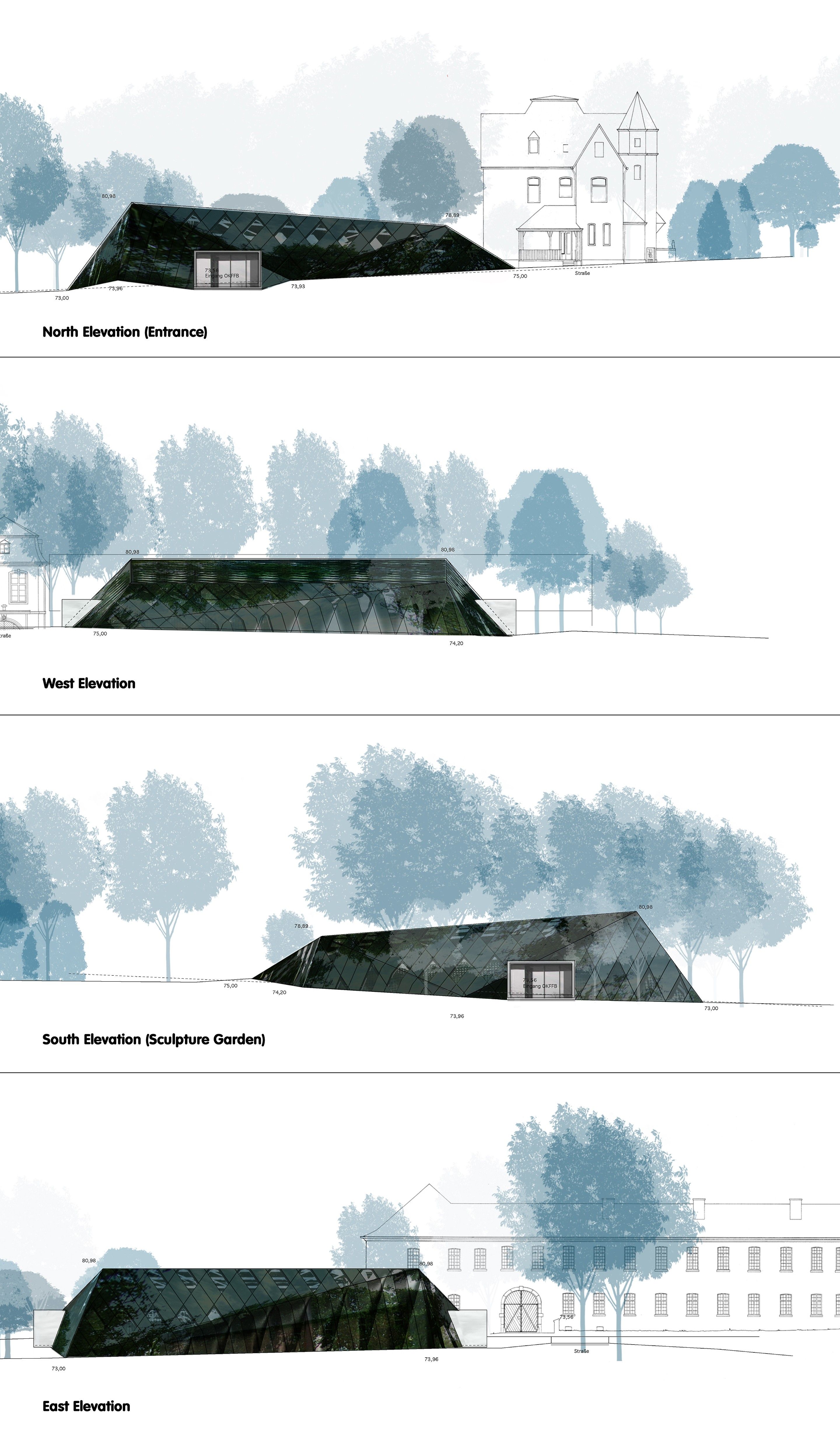 德国科隆博劳威尔艺术仓库,绿色环保、室内外和谐共生-31