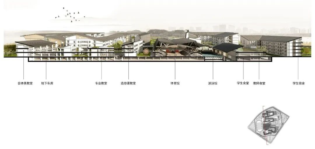 湖州市滨湖高中丨中国湖州丨中国建筑设计研究院有限公司本土设计研究中心-112