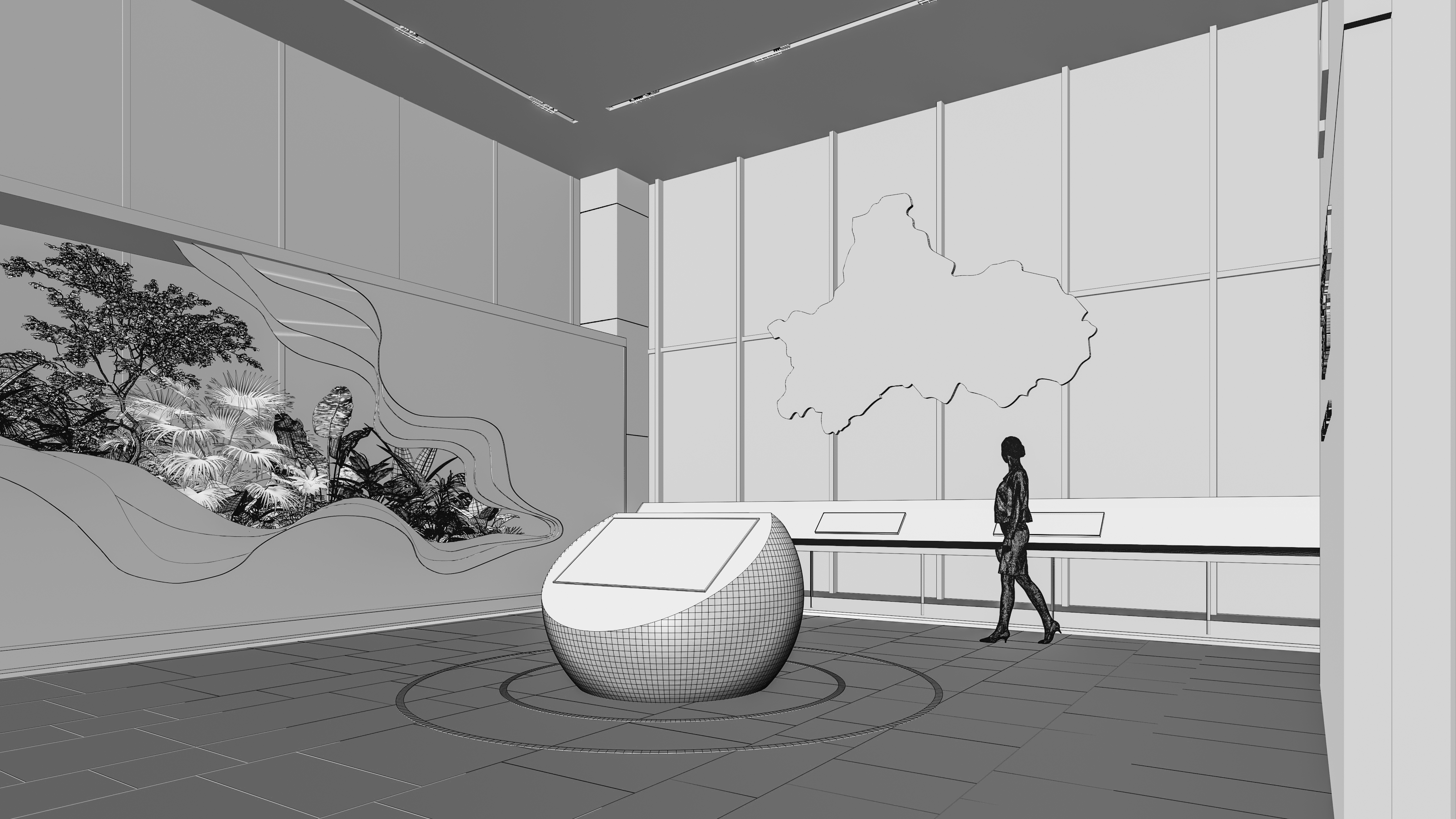 售楼部品牌墙-2