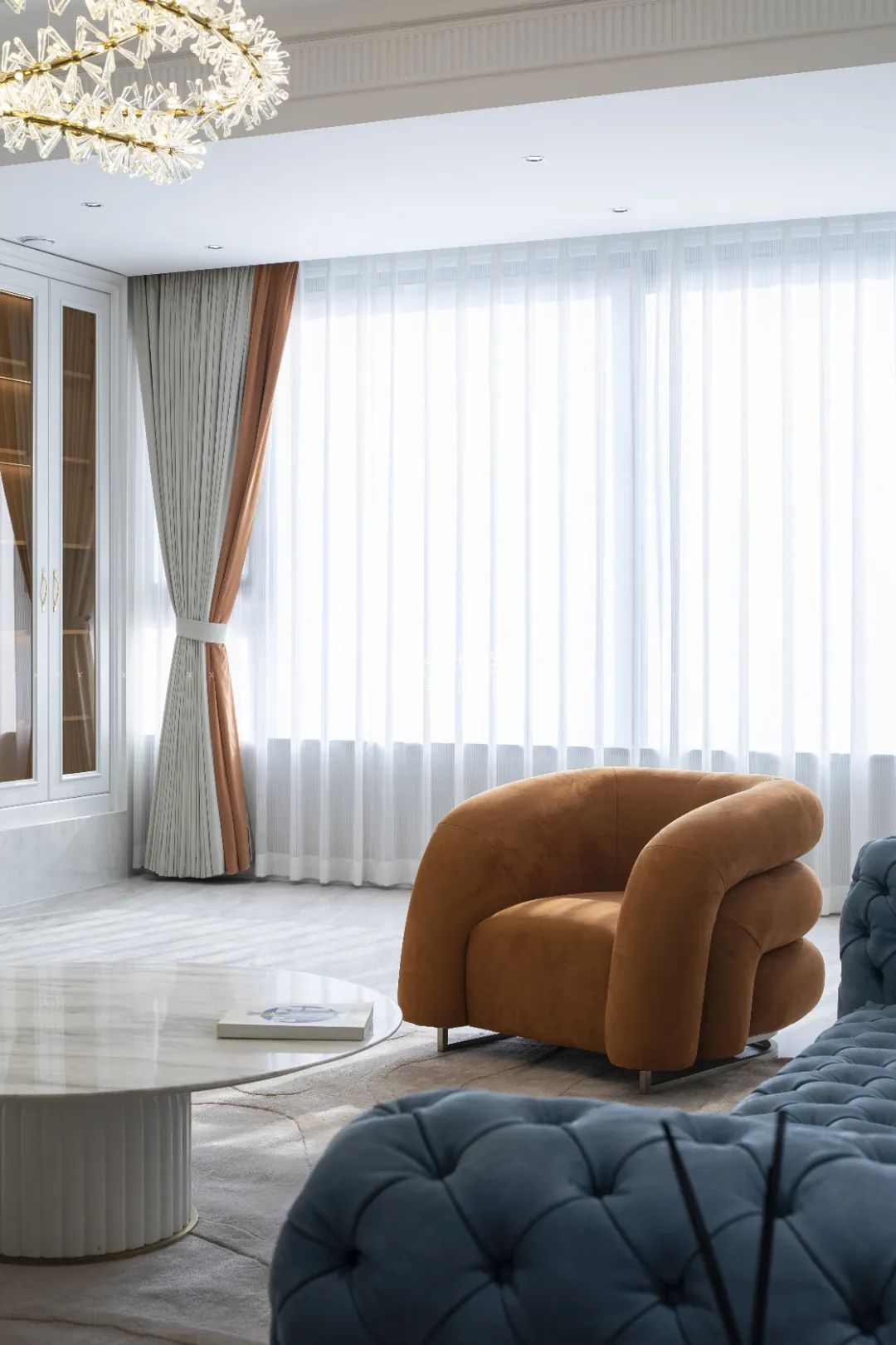 鼎鑫万和法式奢华大平层设计丨苏怡人,王清玉设计团队-22