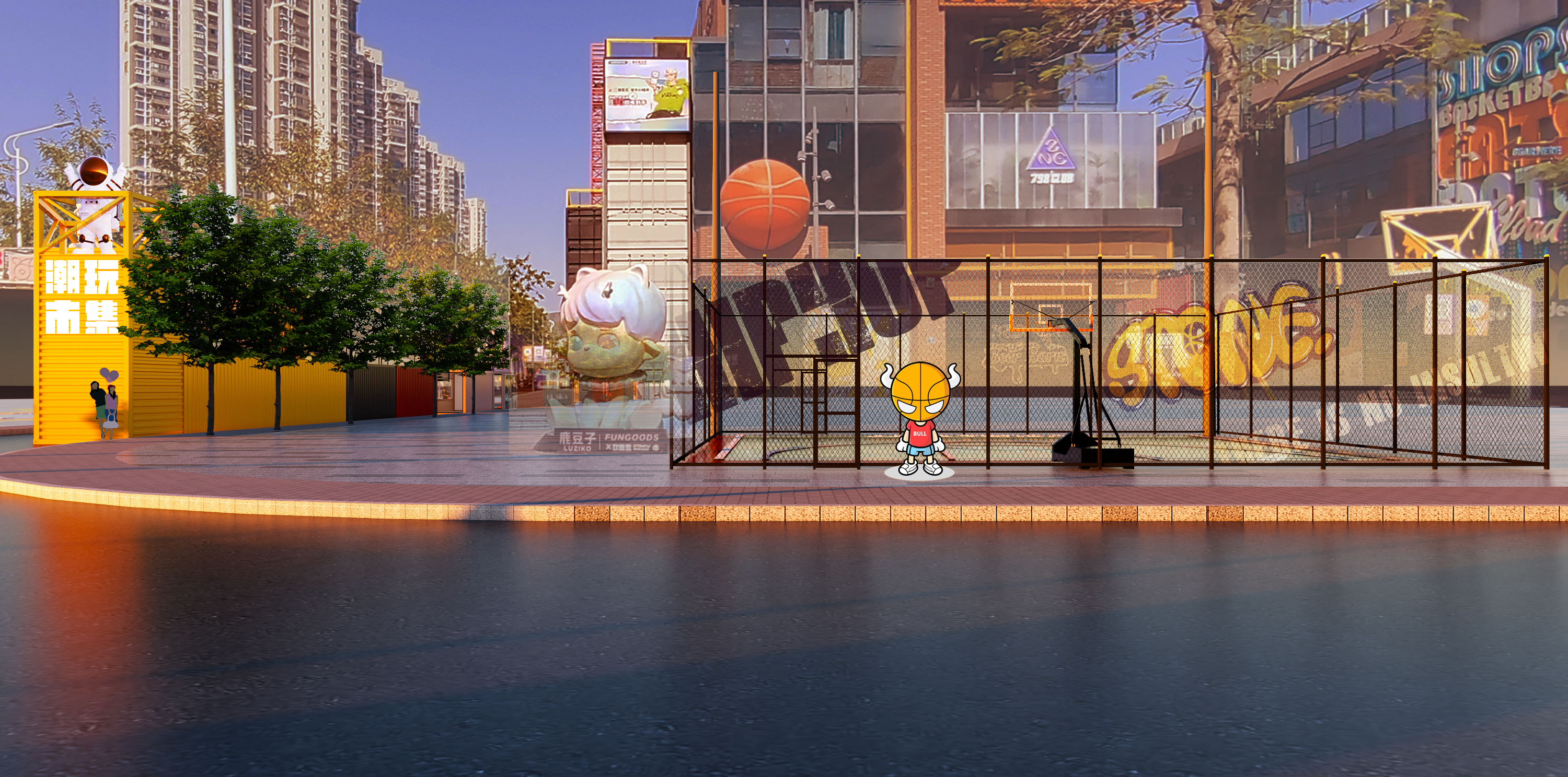 厦门云城万科里集装箱商业街-10