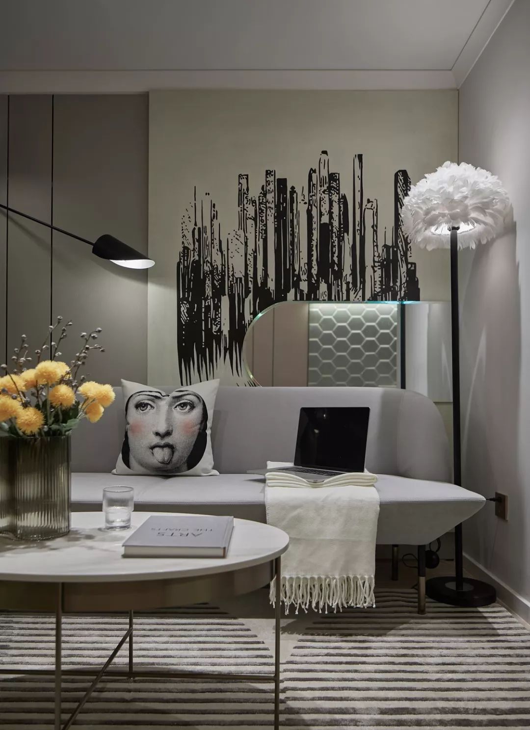 绿地兴港·航都会 | 小空间大欢喜的室内设计-66