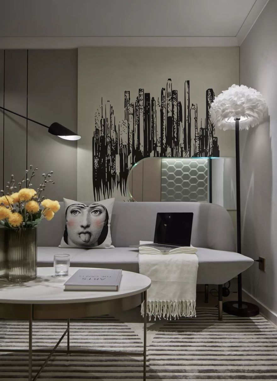 绿地兴港·航都会 | 小空间大欢喜的室内设计-66