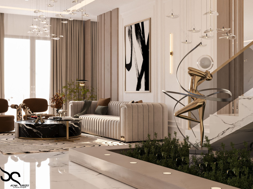 主别墅接待处丨SALMA SHRIEF-12