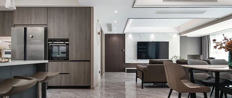 江南一品 136m²轻奢四口之家丨博艺装饰-46