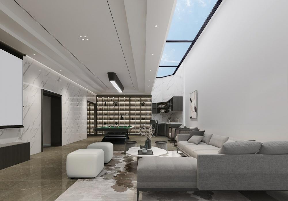 现代简约中式客厅 设计巧妙融合传统与现代-10