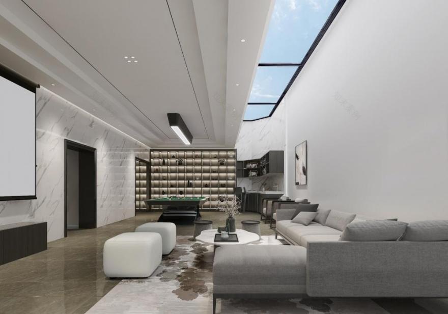 现代简约中式客厅 设计巧妙融合传统与现代-10