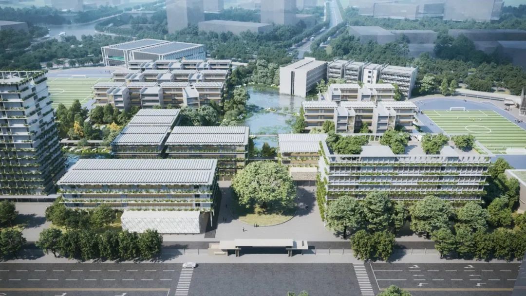 佛山一中顺德校区丨中国佛山丨陈东华建筑事务所+顺德院-0