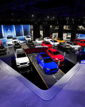 BOOTH MERCEDES CONCEPT 2021