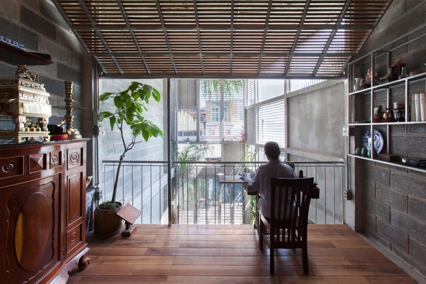 越南胡志明市 k59 住宅与工作室——现代与传统的和谐共生-29