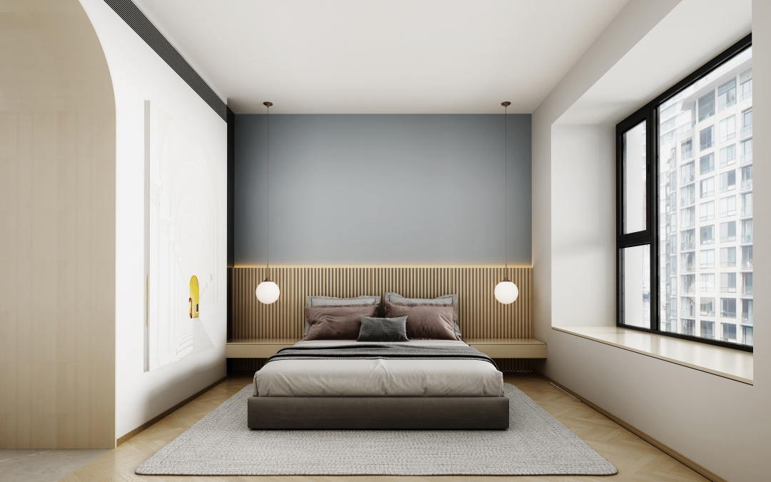 林云设计 | 广西万盛 140㎡现代公寓，绿色生活空间-38