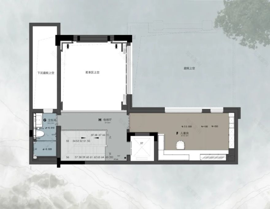 解构当代美学,重塑东方合院 | 诗意空间设计-90