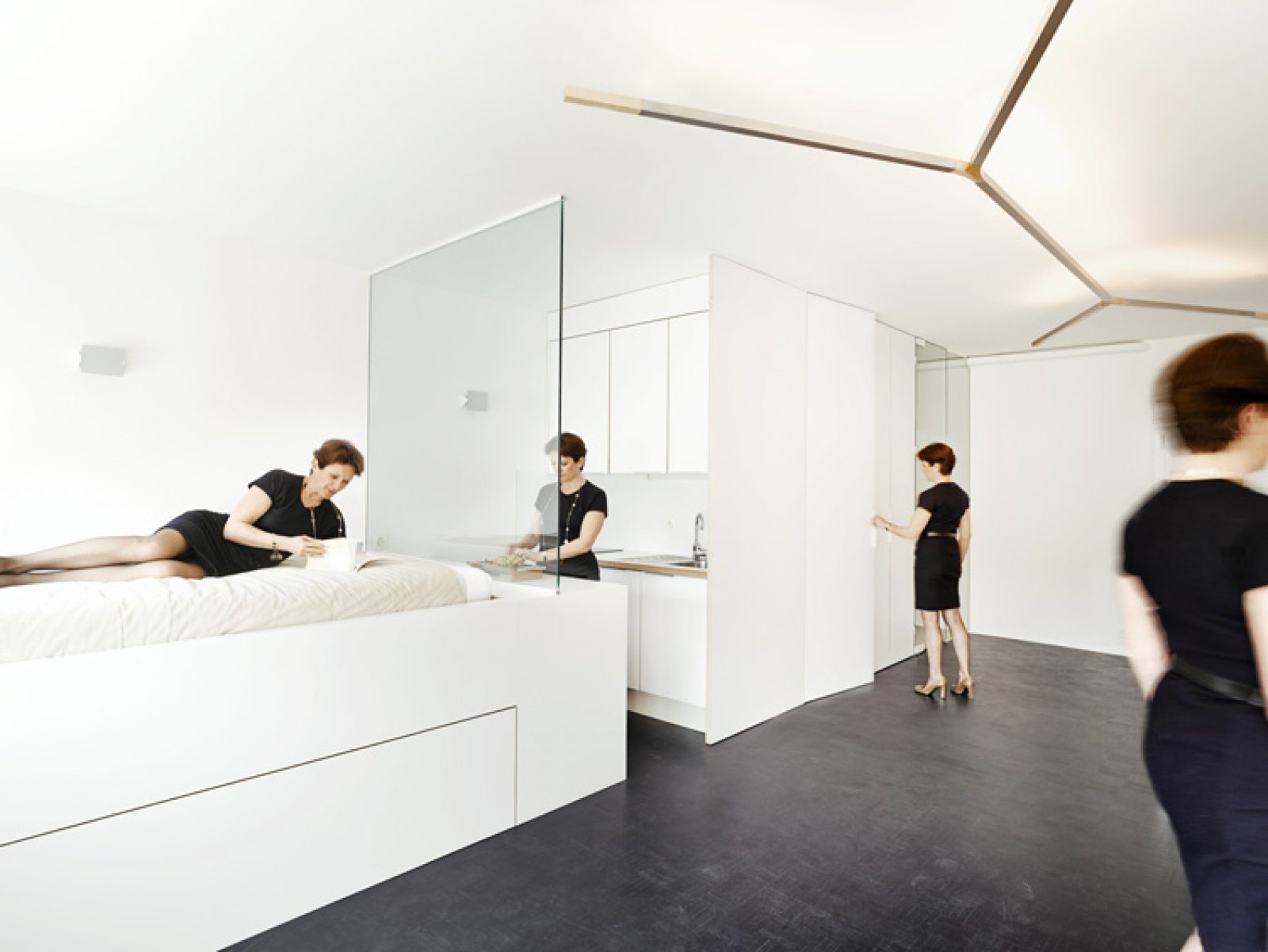 35㎡瑞士日内瓦单身公寓  Mathijs Cremers-4