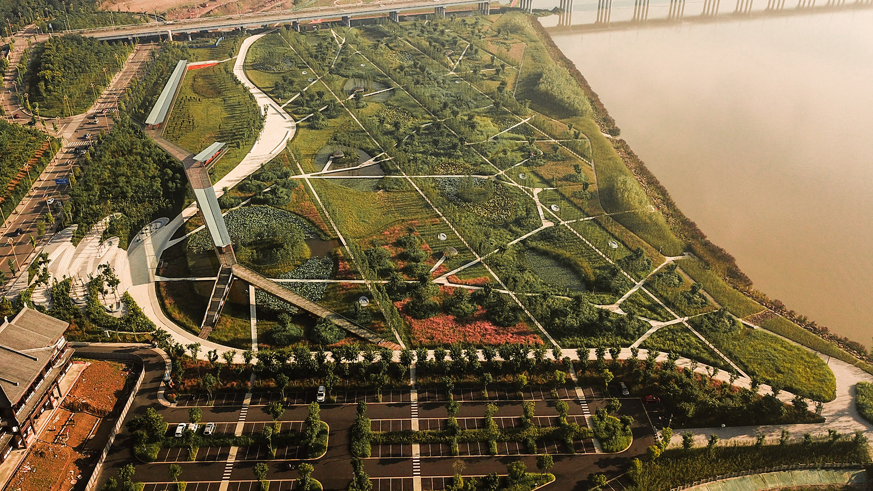 重庆潼南大佛寺湿地公园 / 土人设计-63