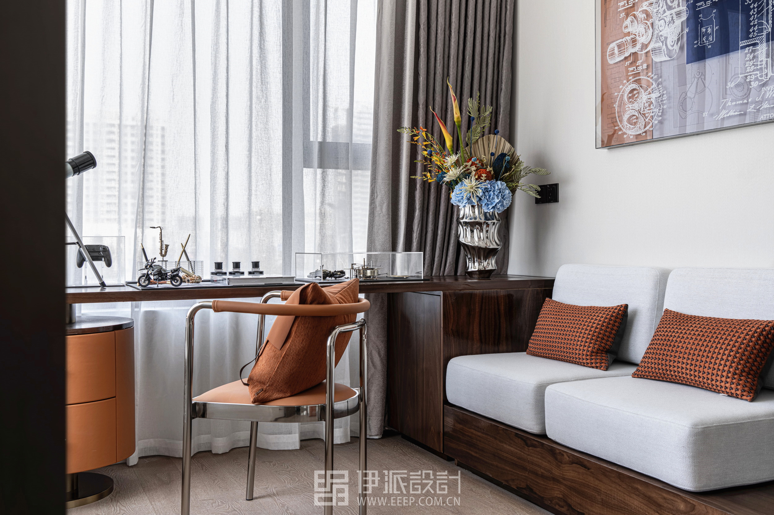 山东中央云璟项目高层样板间软装设计丨中国临沂丨深圳市伊派室内设计有限公司-43