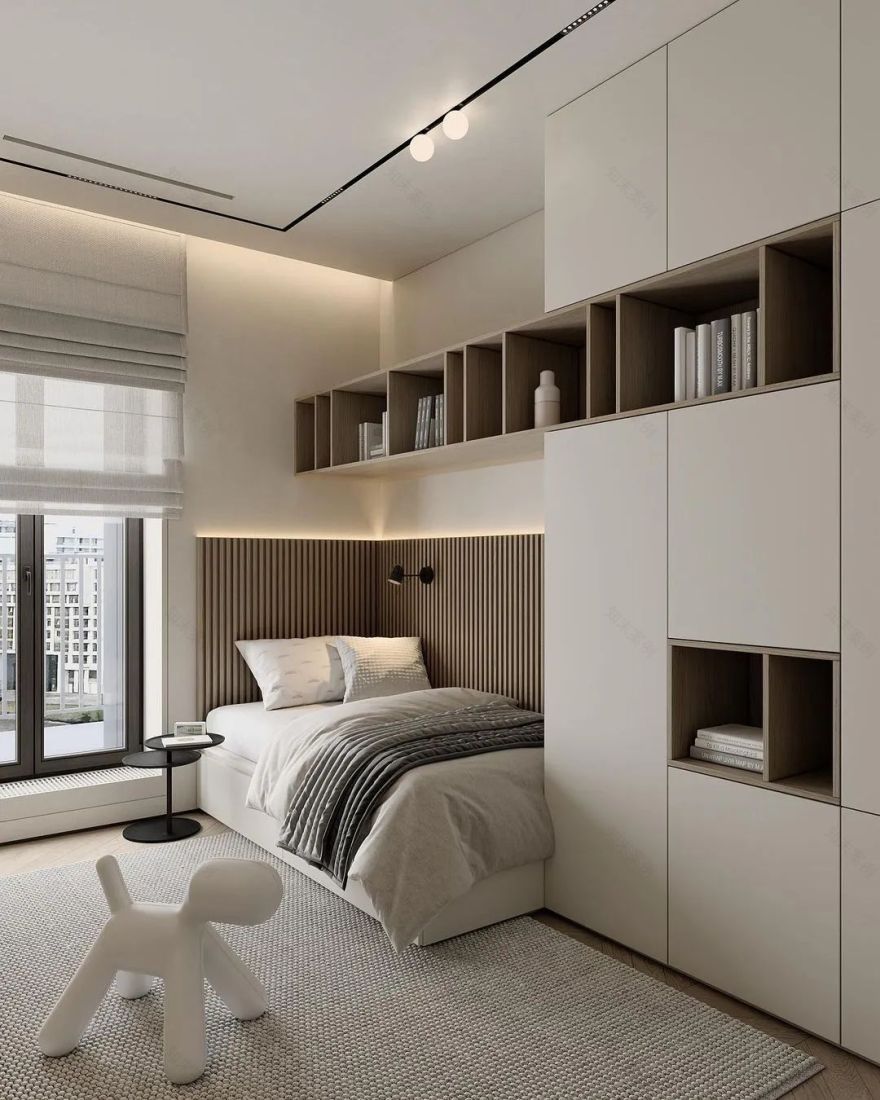 奶油色调的现代空间设计丨俄罗斯圣彼得堡丨DE&DE Studio-31