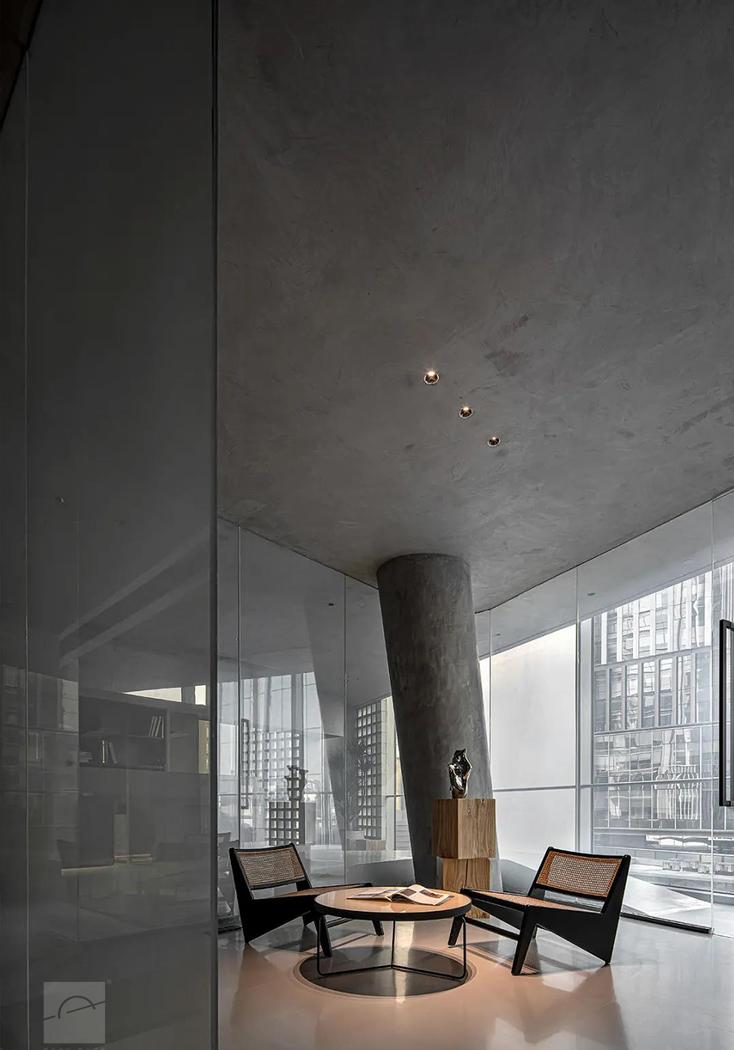 原木简约风设计事务所丨离×合设计事务所-26