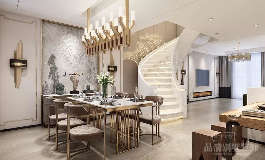 蠡湖香樟园 | 意式轻奢禅意东方，打造温暖家空间-19
